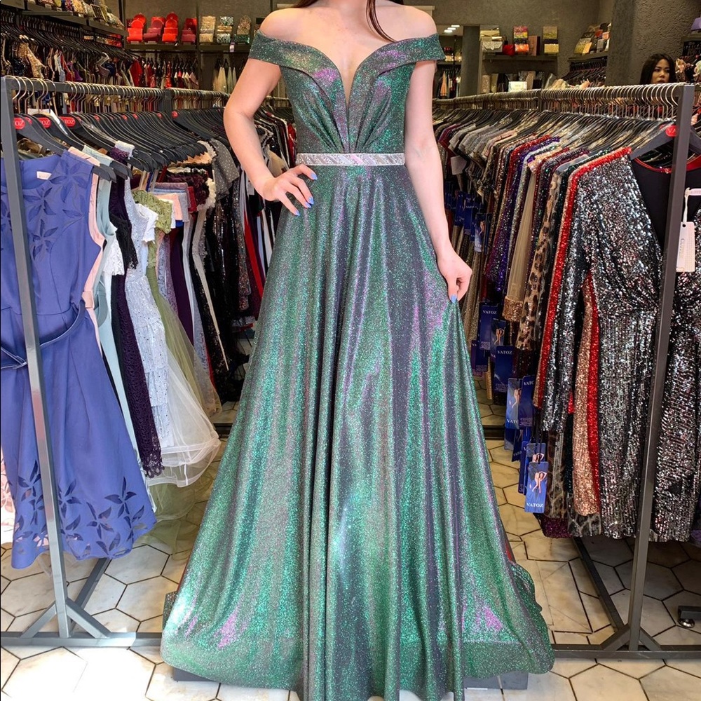 Green PROM DRESS